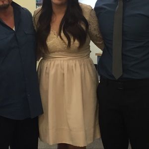 Beige Dress